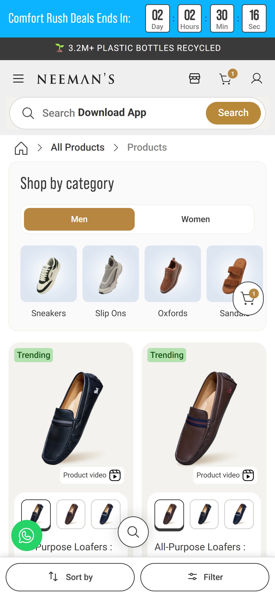Neemans — Mobile